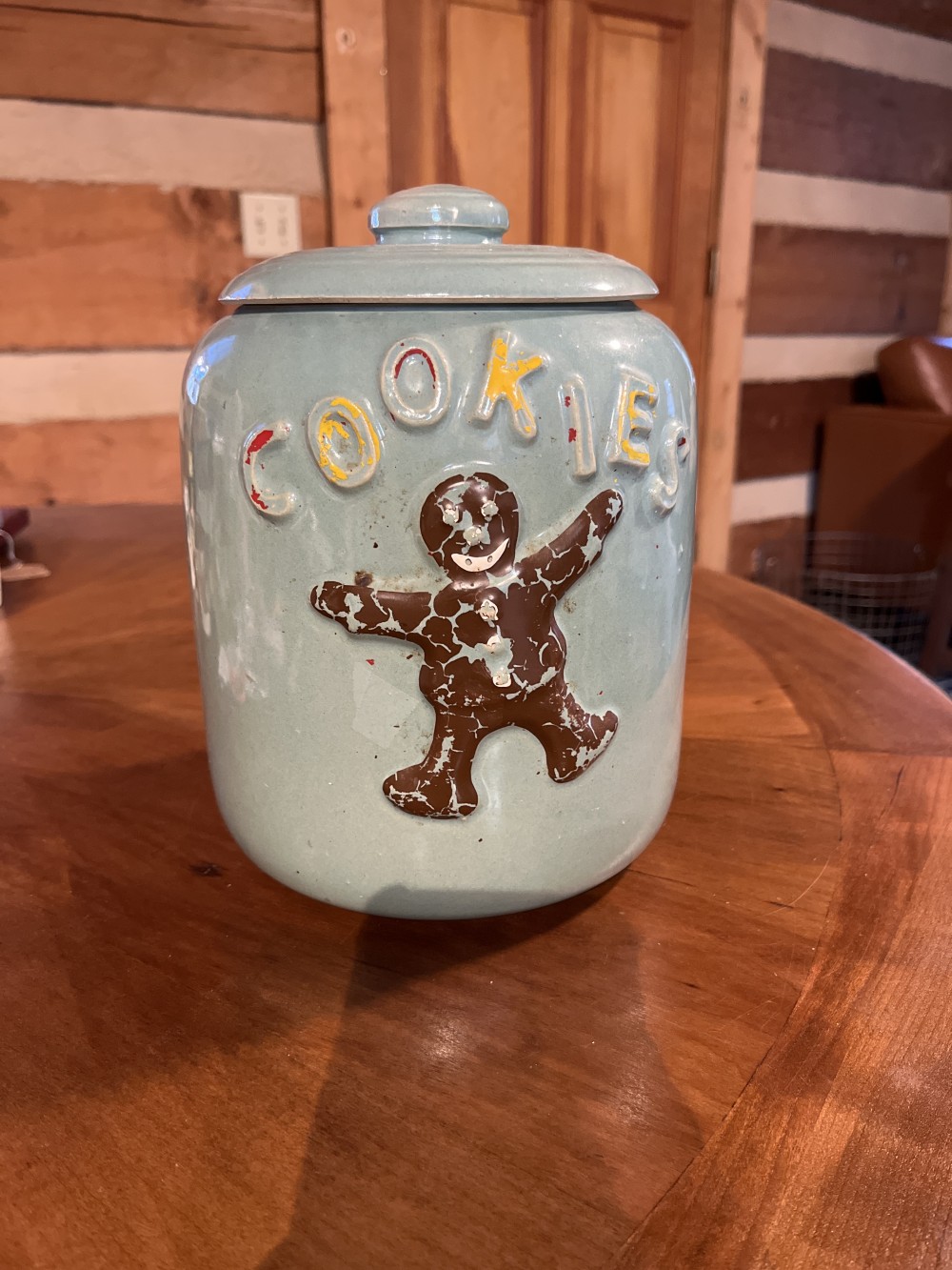 Vtg McCoy gingerbread cookie jar