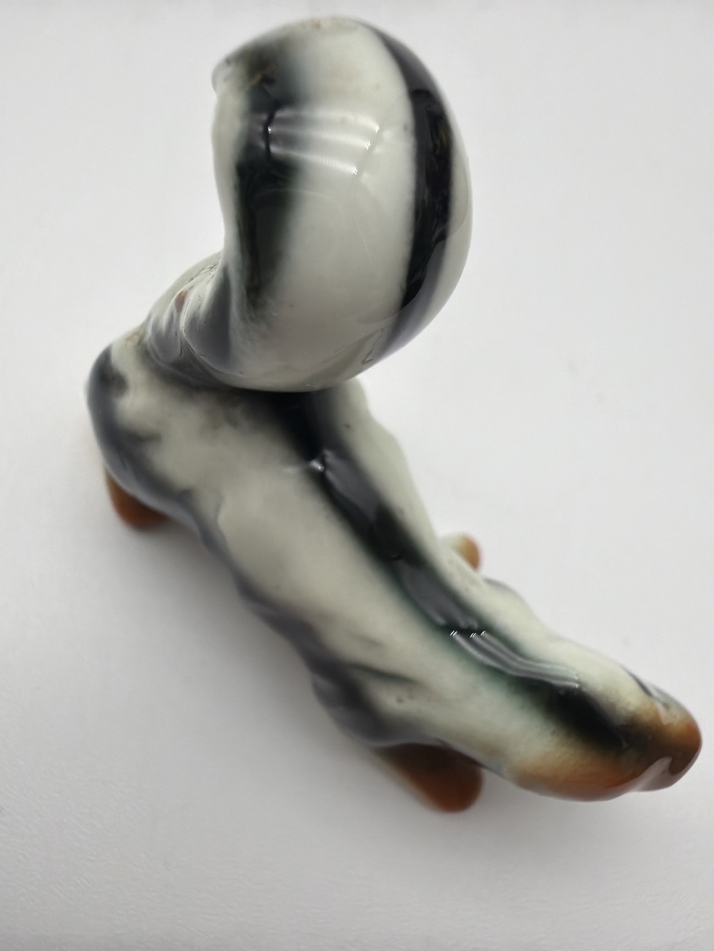 Mini Ceramic Skunk Figurine