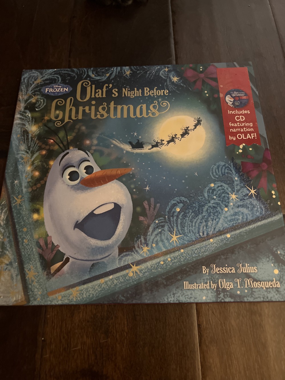 Olaf night before Christmas