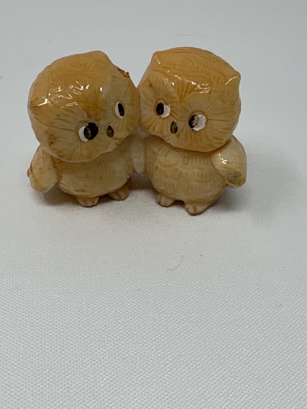 Mini MCM Celluloid Hugging Owls