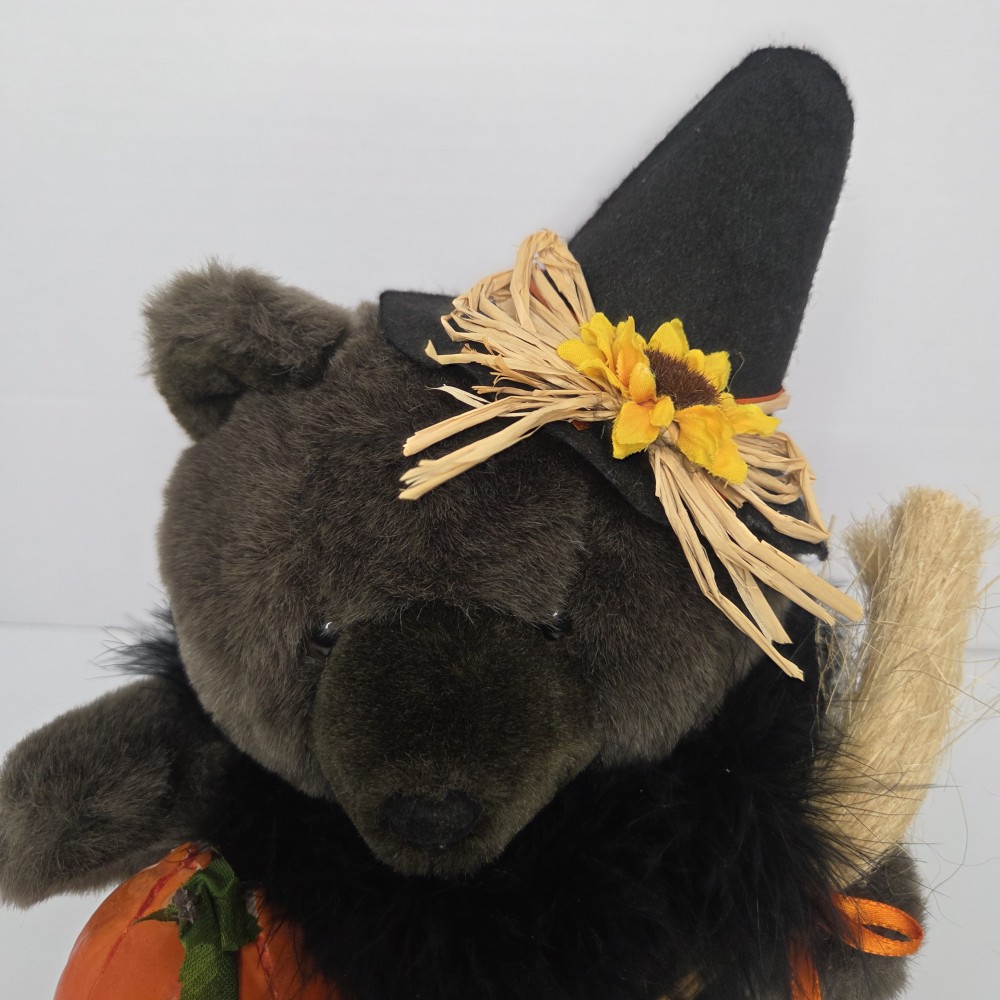 VTG Halloween Plush Bear Witch Costume