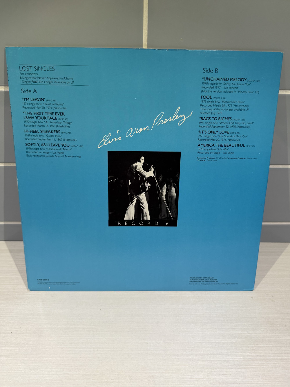 Rare Elvis Presley – Elvis Aron Presley: 25th Anniversary Limited Edition - 8 LPs