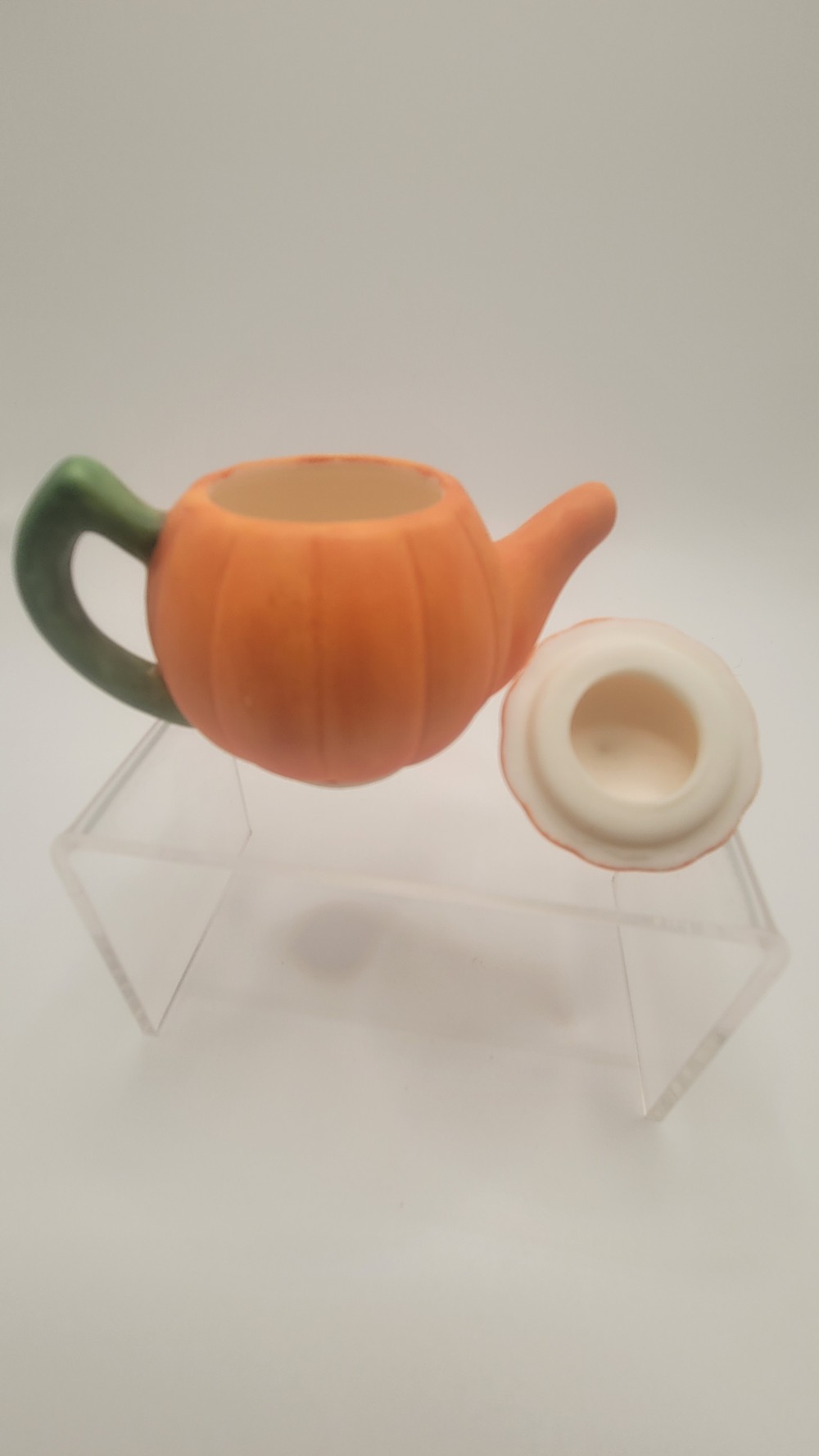 Miniature Ceramic Pumpkin Tea Set – 5 Piece