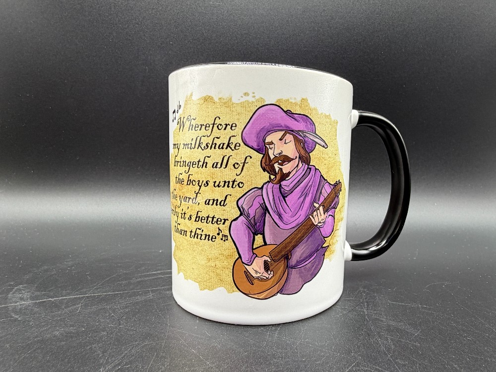 Funny Shakespearean Bard 
