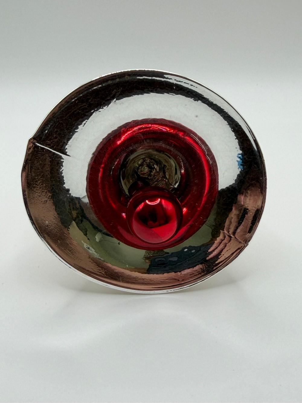 Christopher Radko Santa Bell Ornament Germany