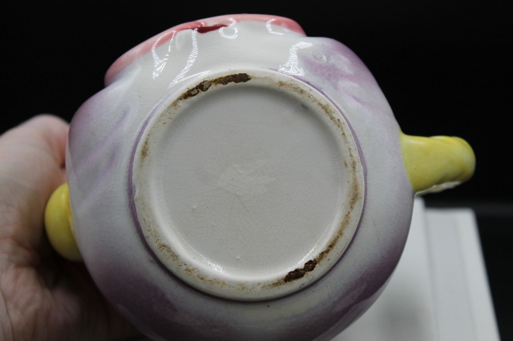 Vtg 3pc kitsch antrhopomorphic cow tea set AS IS