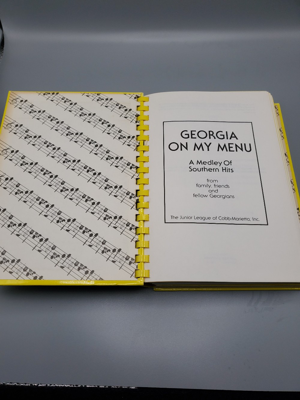 1988 Georgia On My Menu Southern Recipes Cookbook