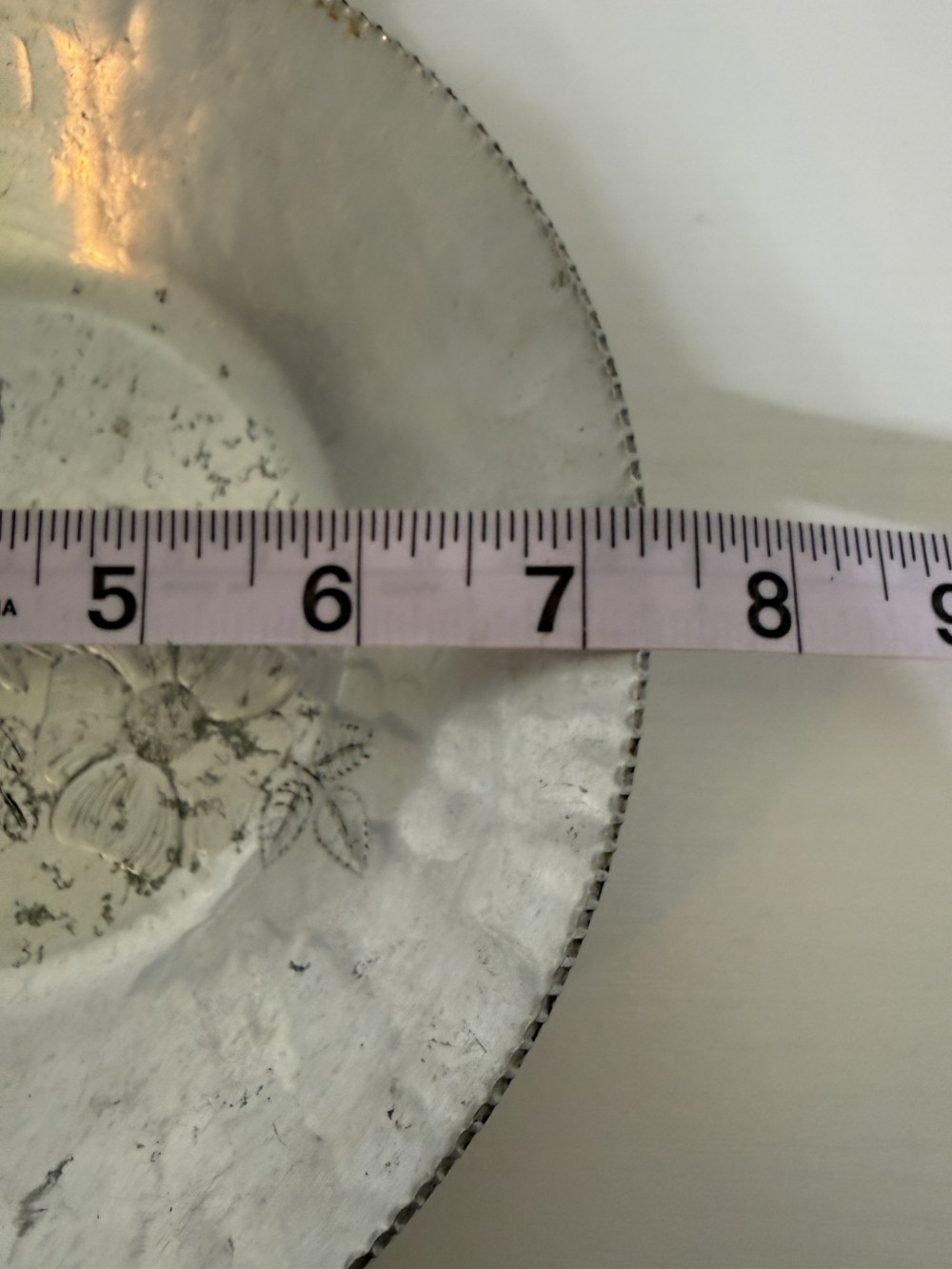 Trade Continental aluminum serving dish