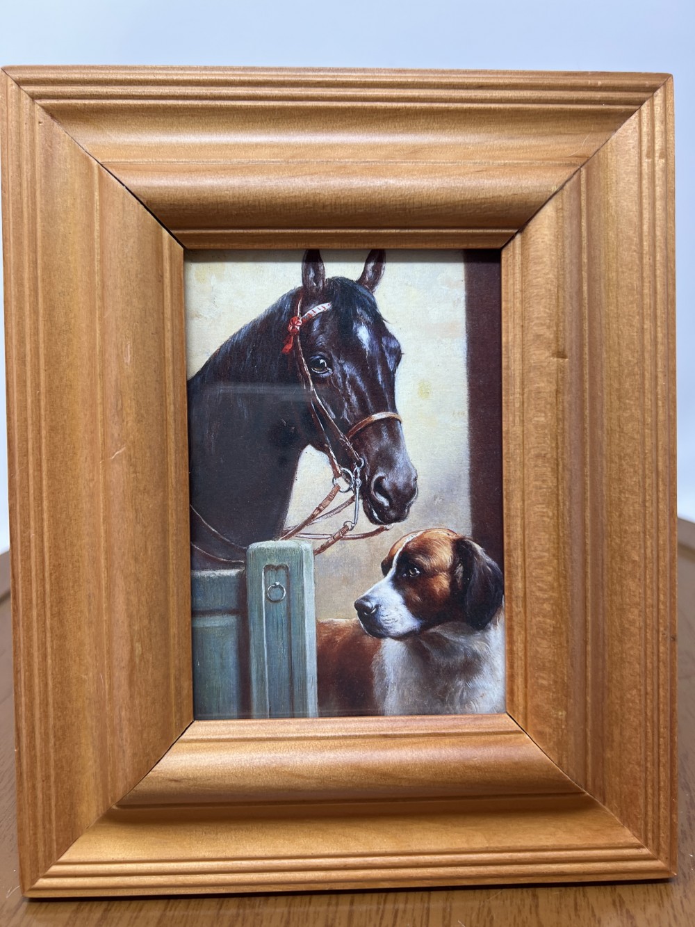 Framed Horse and Dog