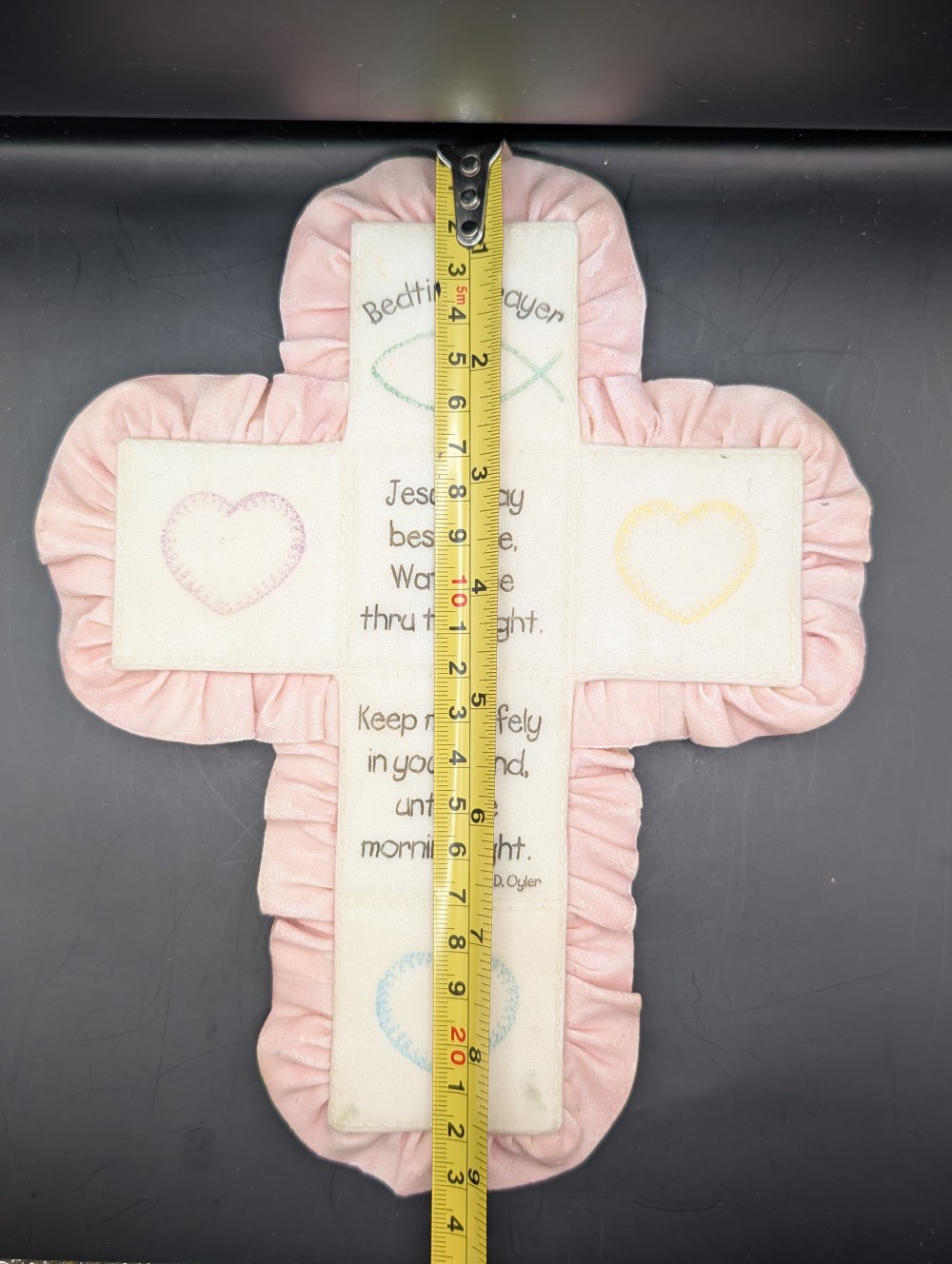 United Design Spiritual Harvest Bedtime Prayer Cross