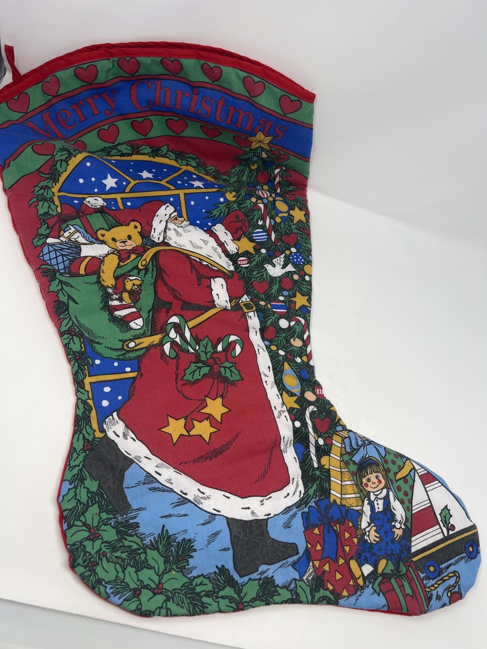 Avon 1995 Oversized Christmas stocking