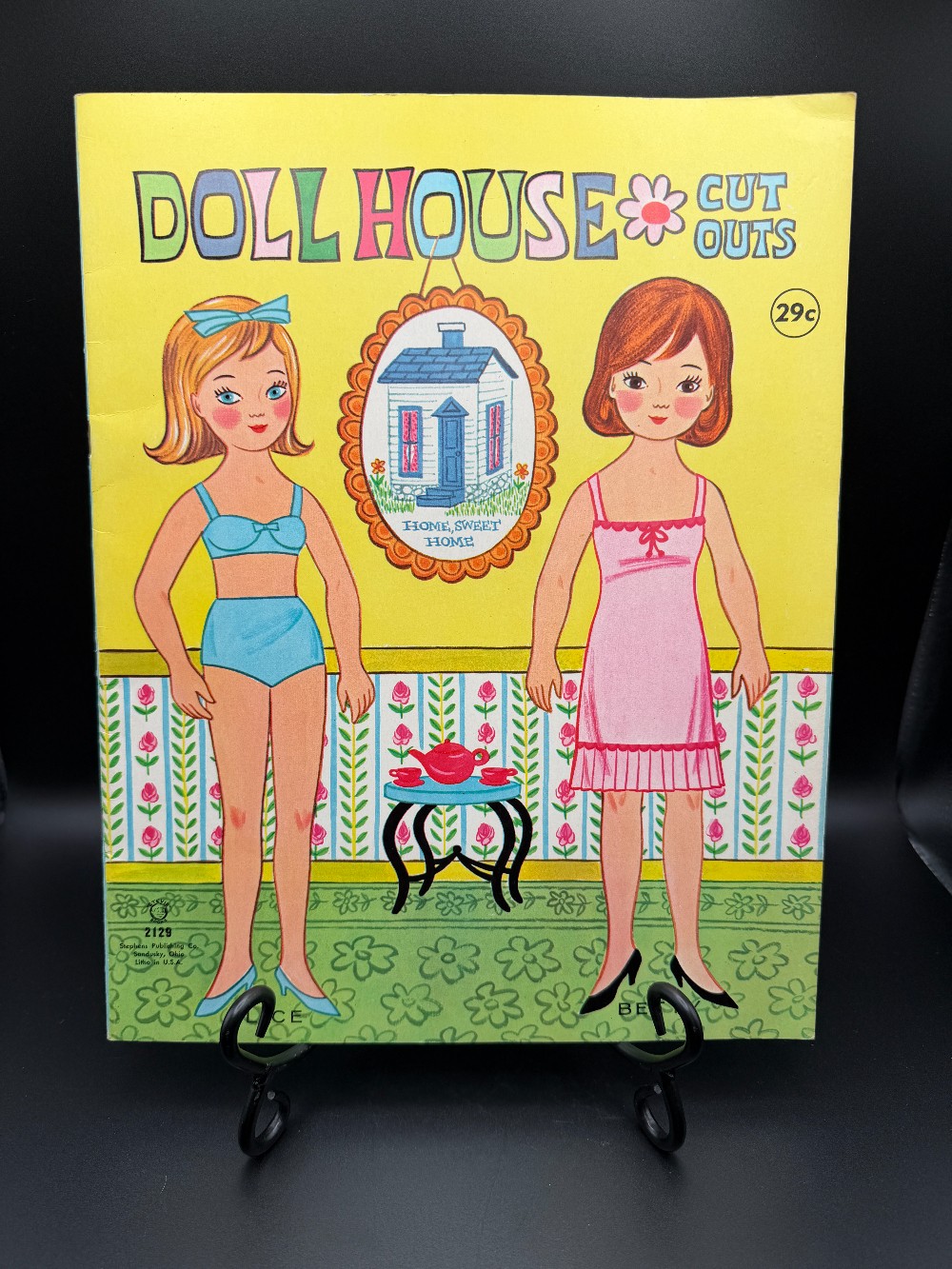 Vintage Paper Dolls - Doll House Cutouts Booklet