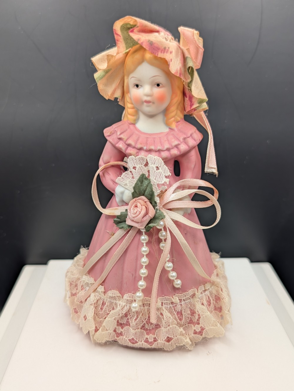 Vintage Bell lady in dress