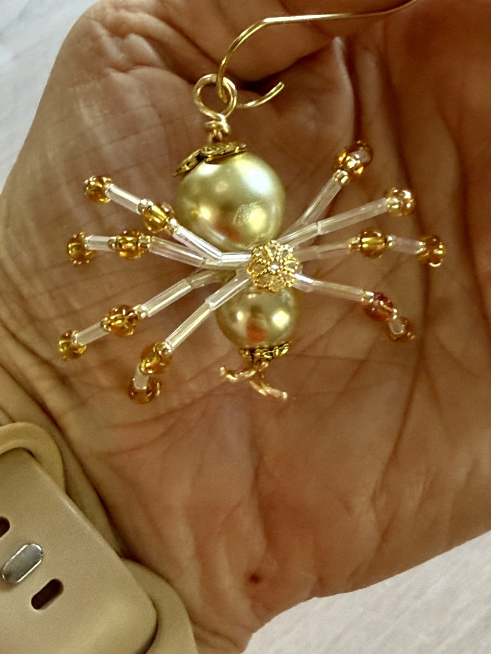 Ornament - Spider M Golden Pearls WL