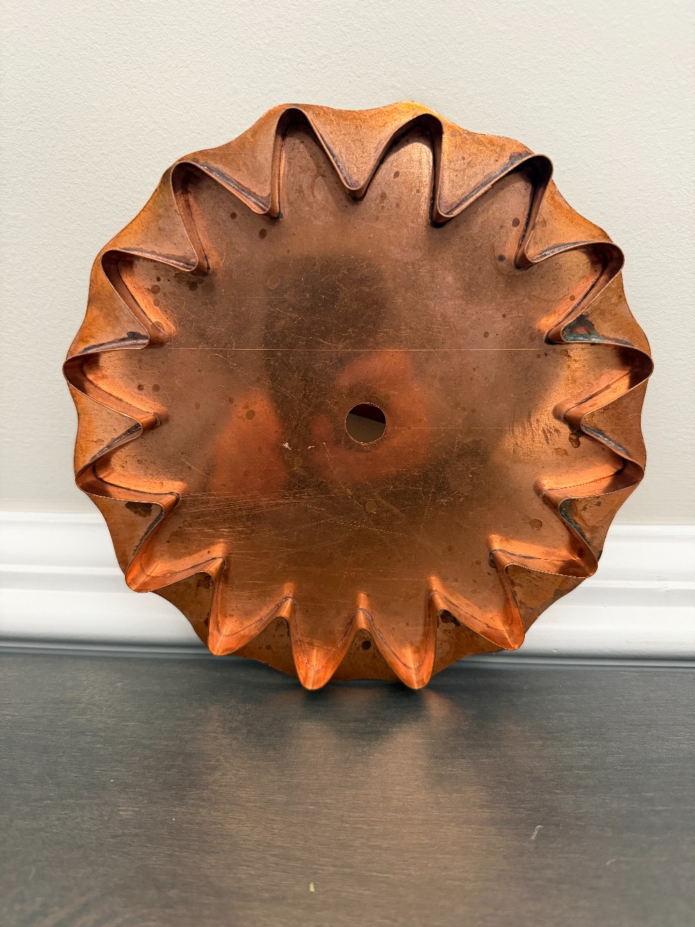 Vintage Sunflower Copper Cookie Cutter XL Old River Road