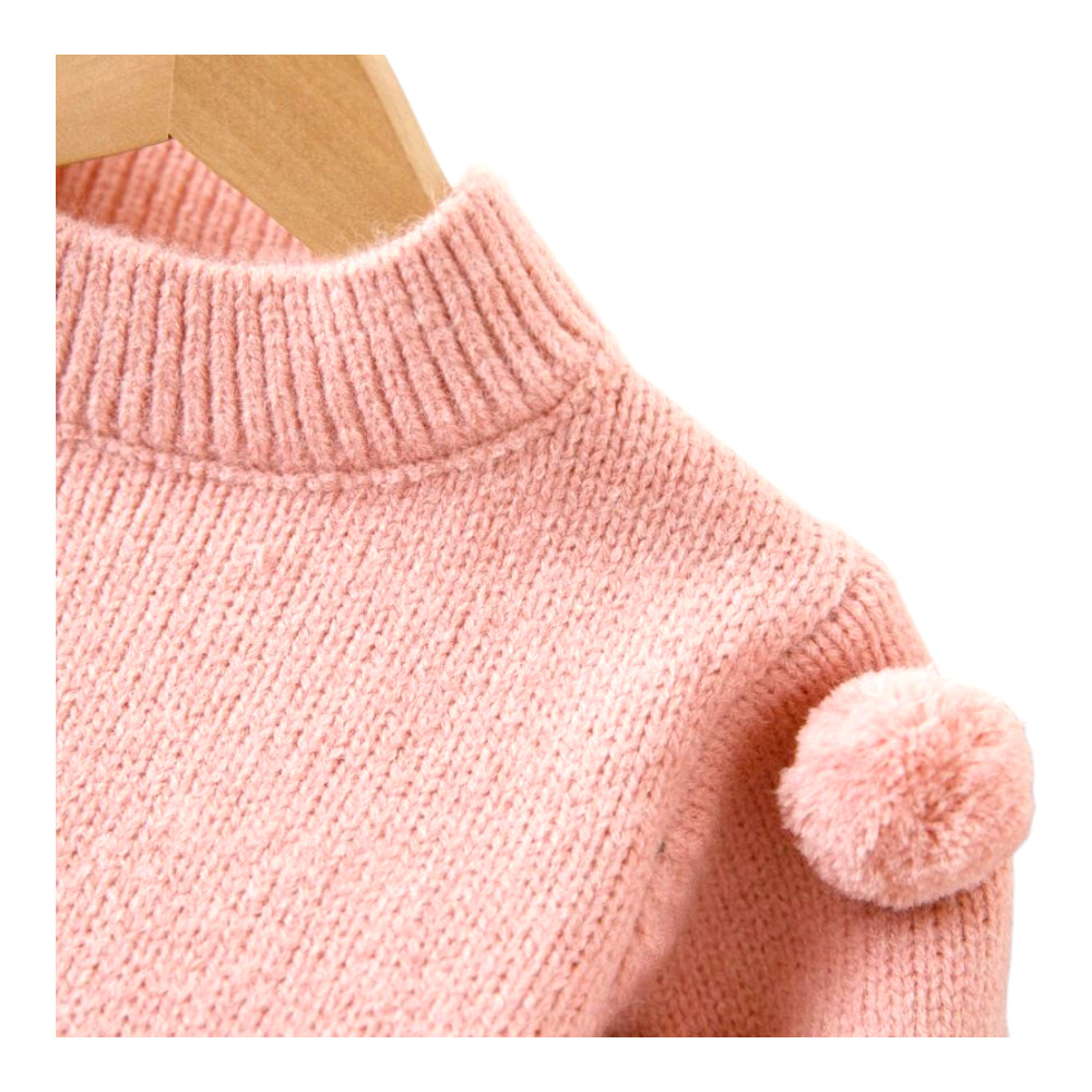 Pink Pom Sweater & Pettiskirt