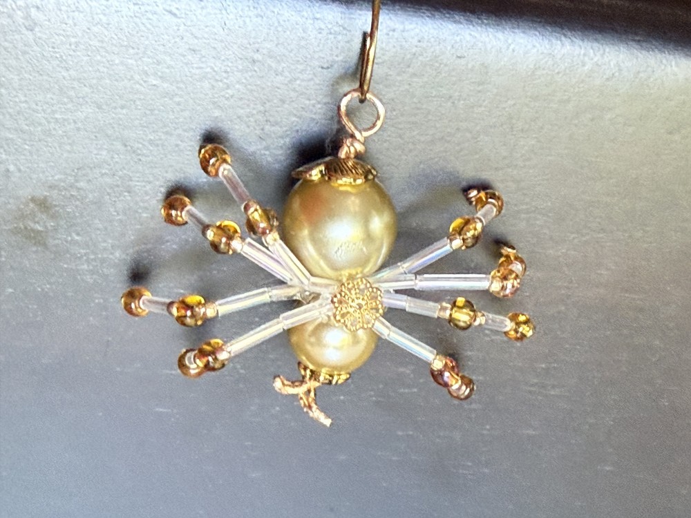 Ornament - Spider M Golden Pearls WL