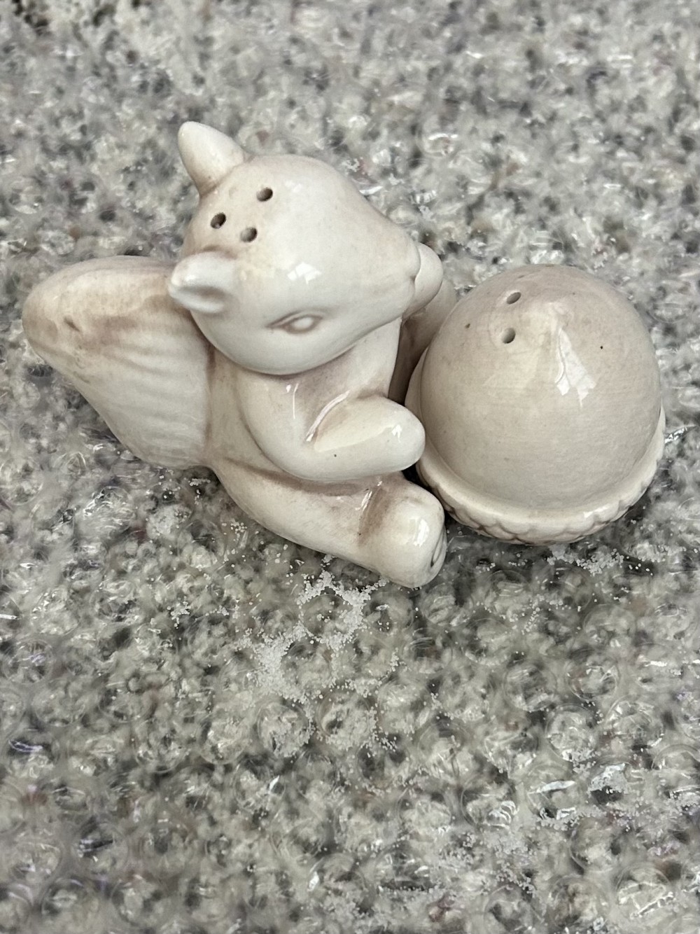 Squirrel and Acorn Salt and Pepper Shakers