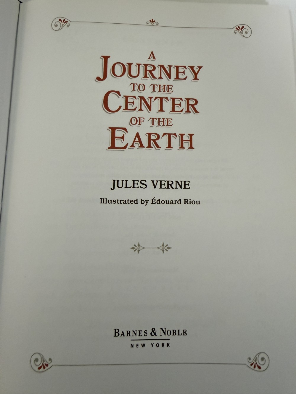 A Journey to the Center of the Earth book