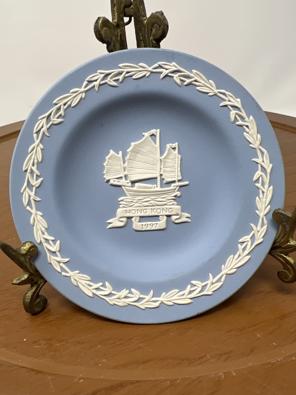 Vtg Wedgwood Jasper-ware Trinket