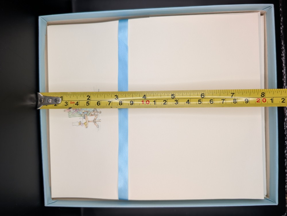 Vintage Hallmark stationery set, as is 13 envelopes +paper incomplete set