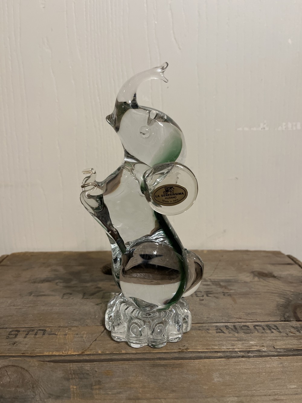 Murano glass elephant