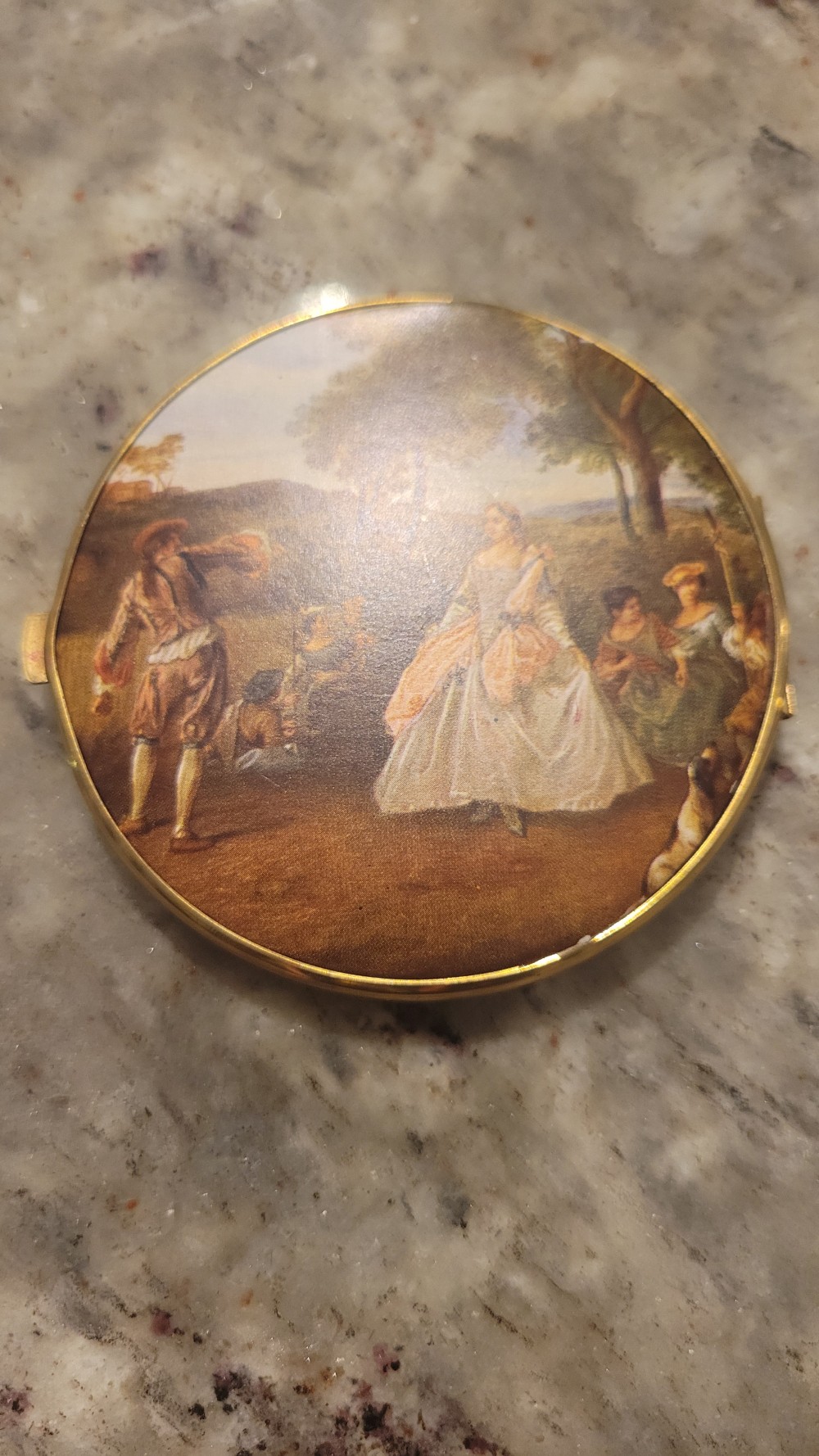 Vintage German Compact Mirror *AS IS*
