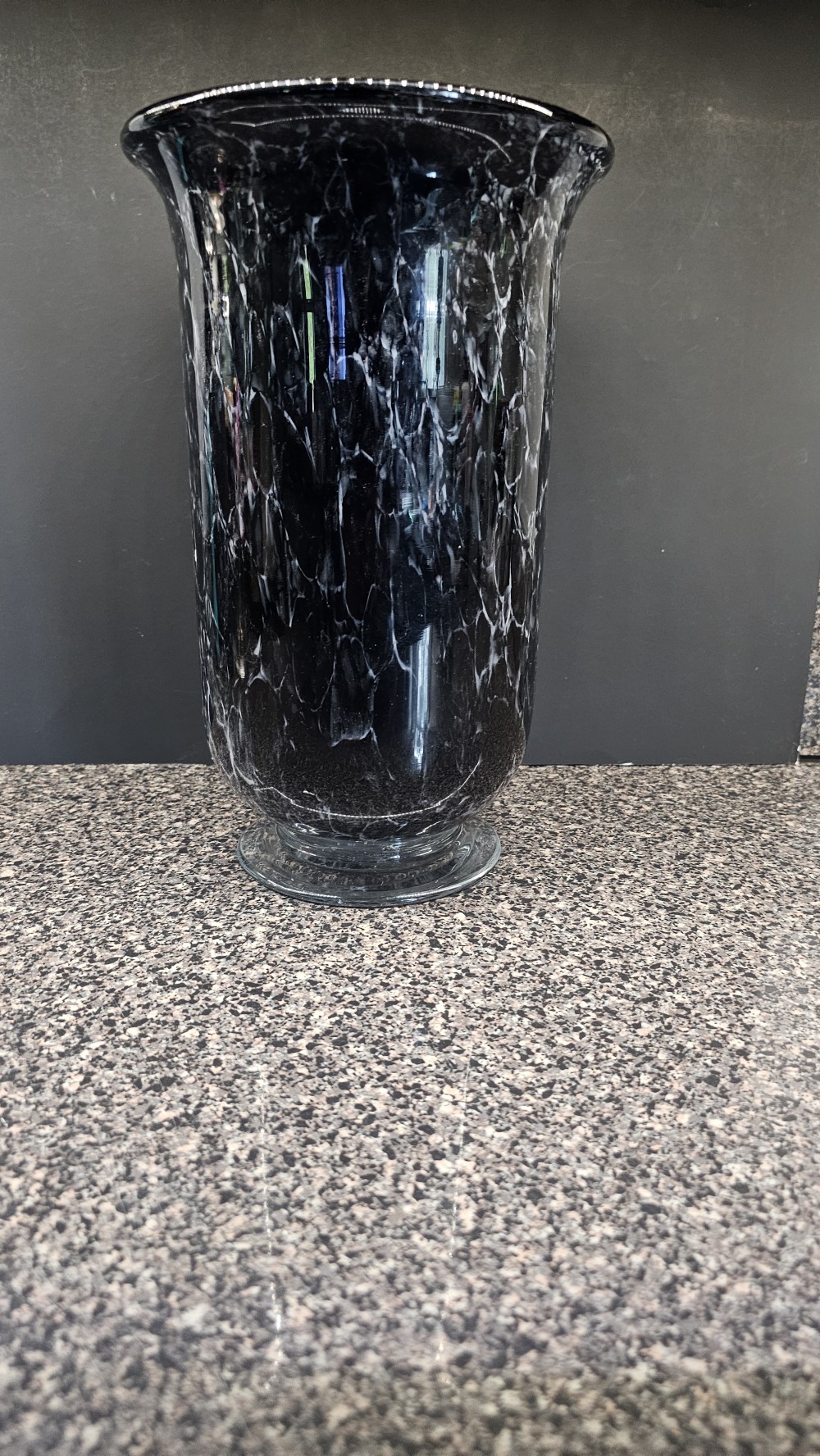 XLarge hand blown glass vase