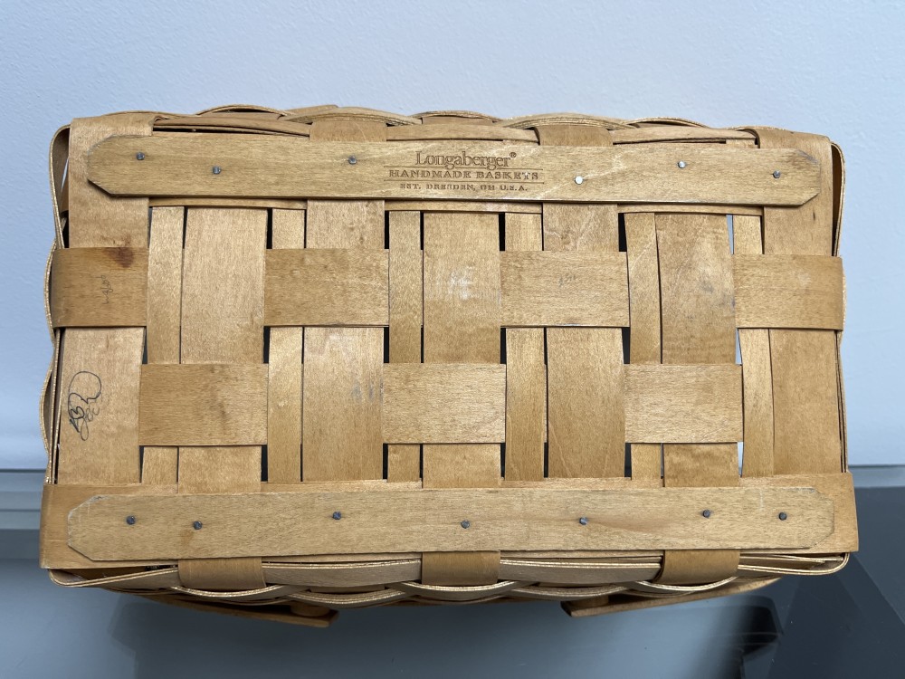 Vtg Longaberger Market Basket