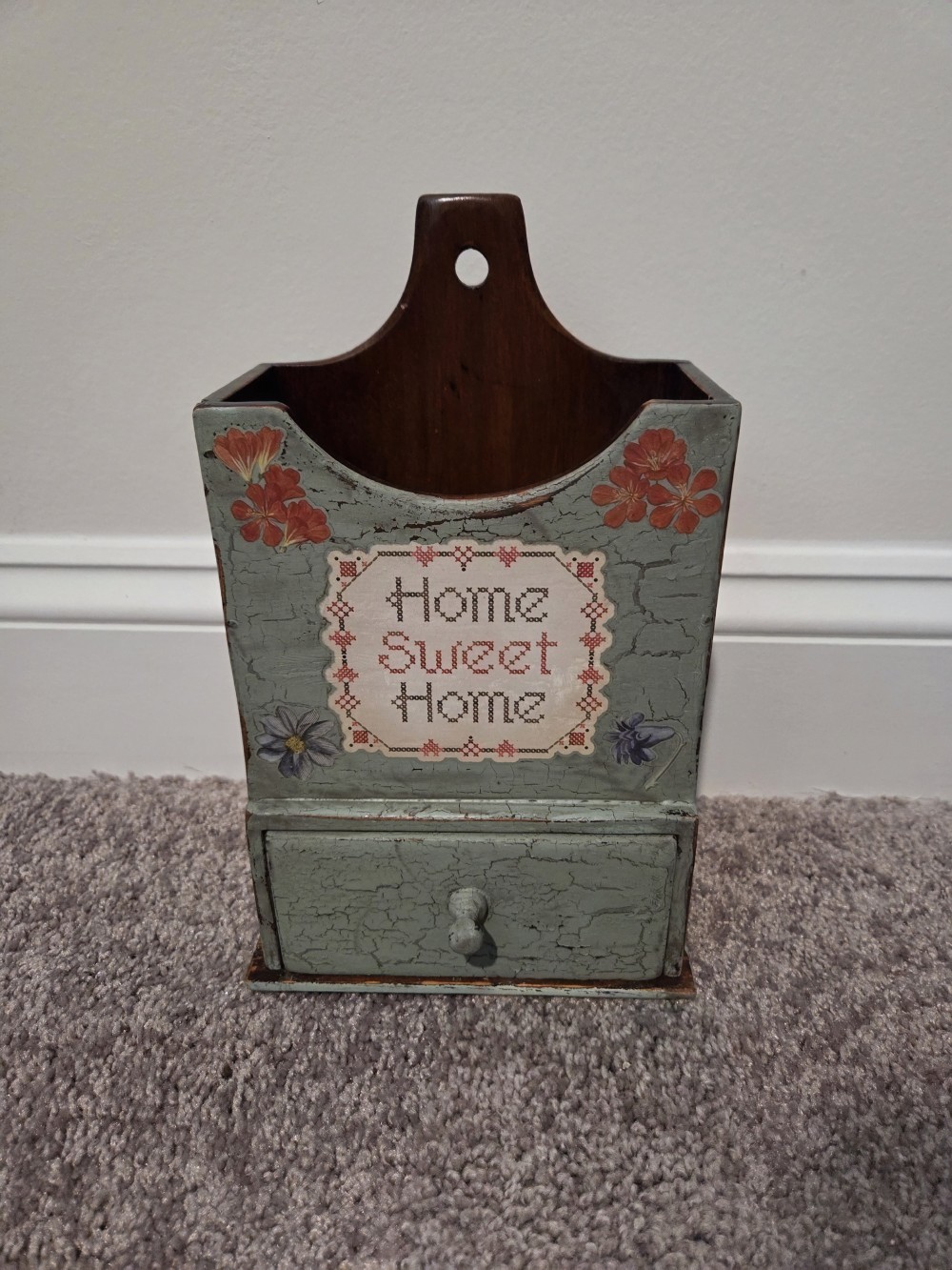 Vintage Home Sweet Home Box