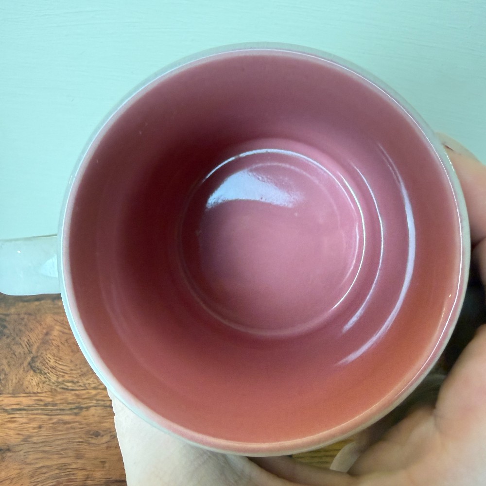 Vintage 1986 Hearts Delight Collection Heart & Vine Mug