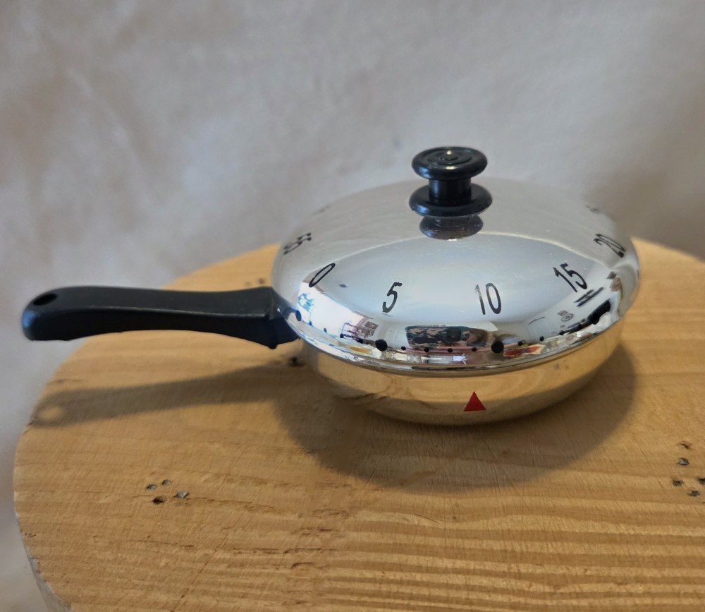 Mini Frying Pan Kitchen Timer-As Is