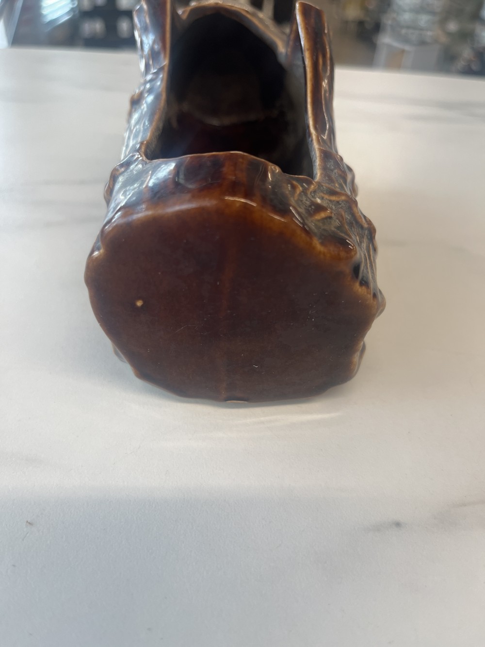 ‘53 McCoy pottery log planter
