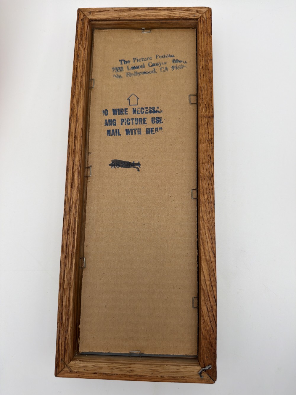 Vintage Wood Mirror