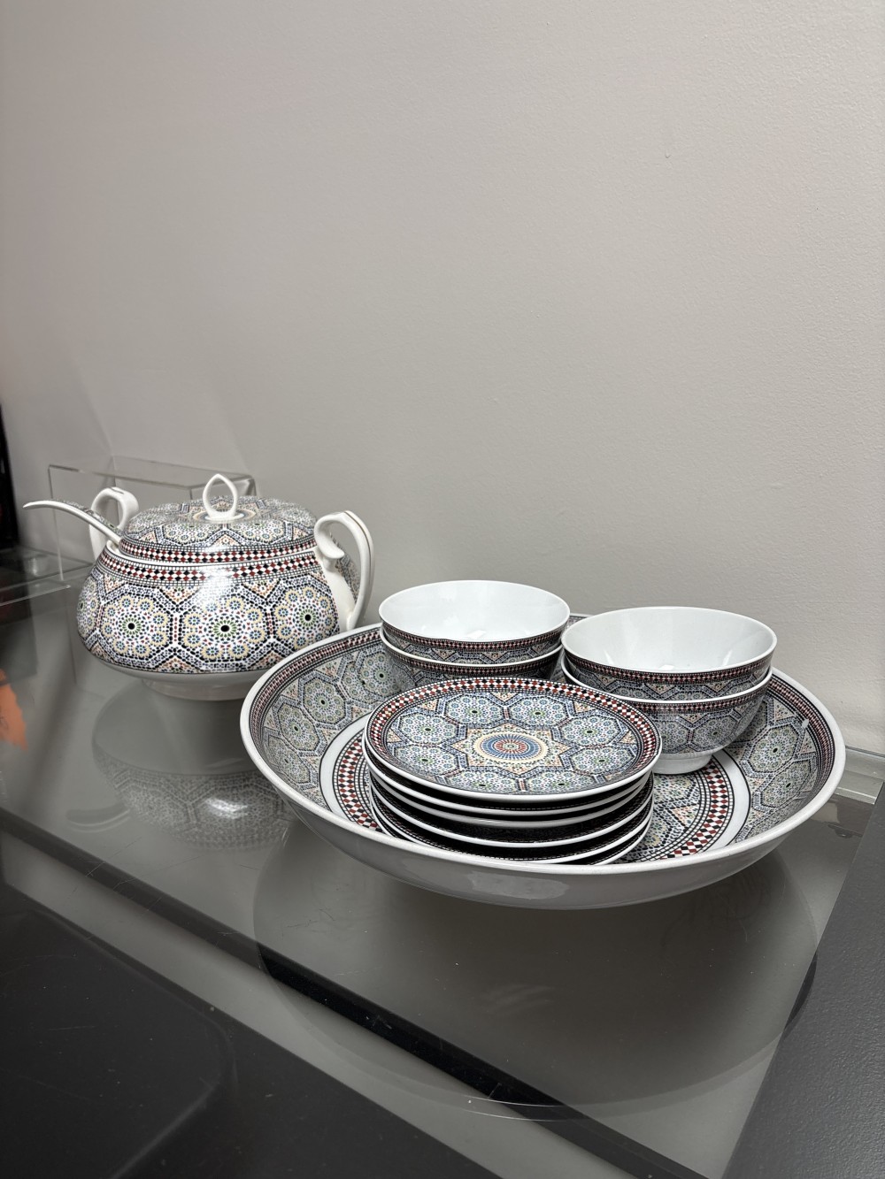 Moroccan 14 Piece Soup Dinner Set