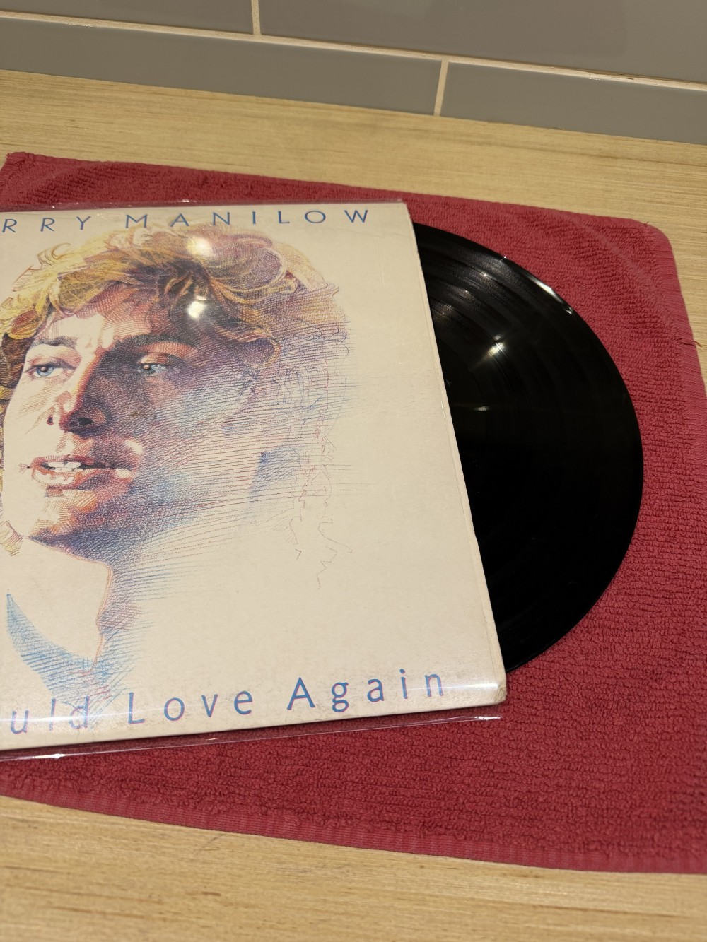 Barry Manilow If I Should Love Again Vinyl 1981