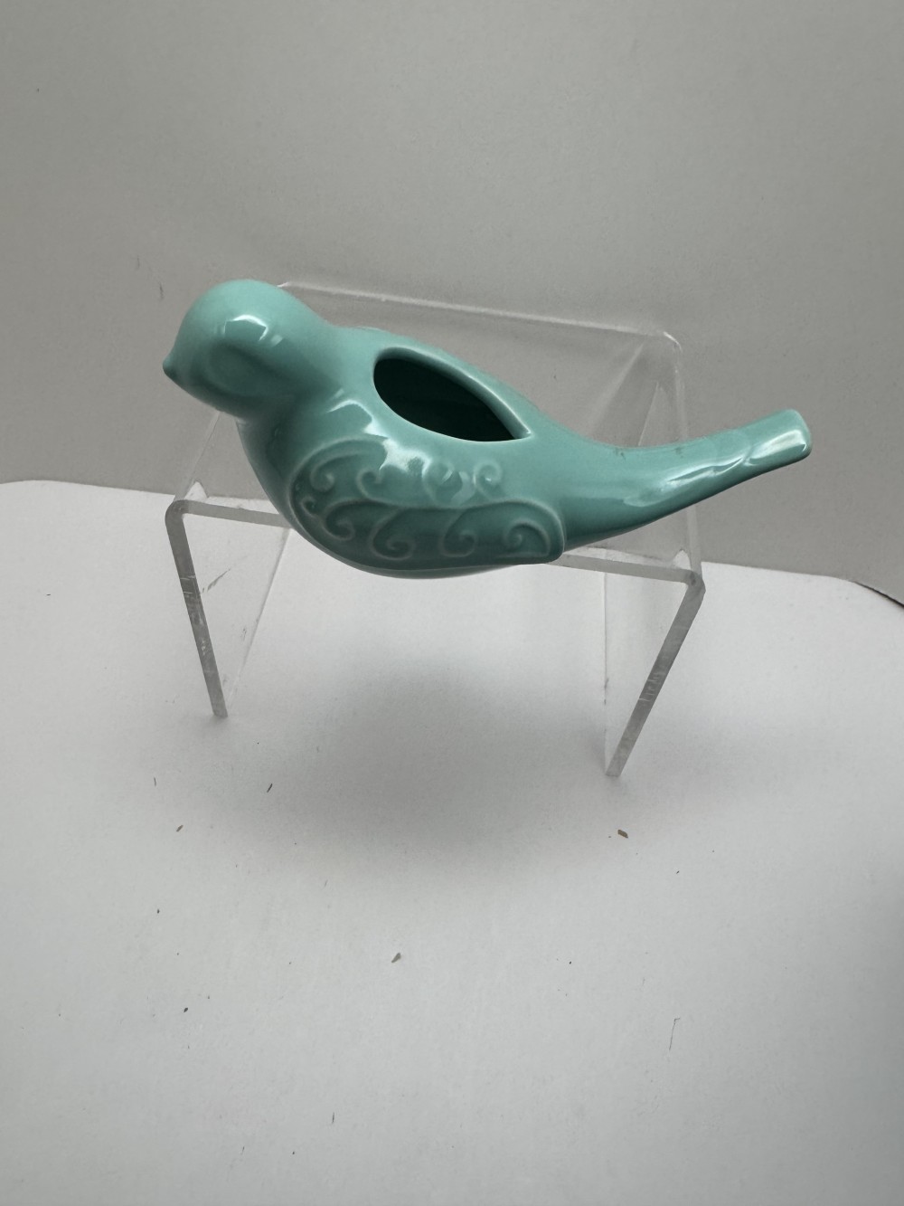 AQUA BIRD, SMALL POTTERY