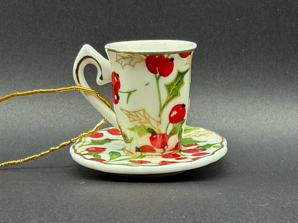 Teacup & Saucer Ornament