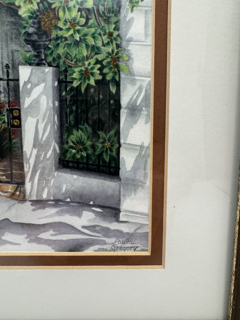 FRAMED PRINT, 