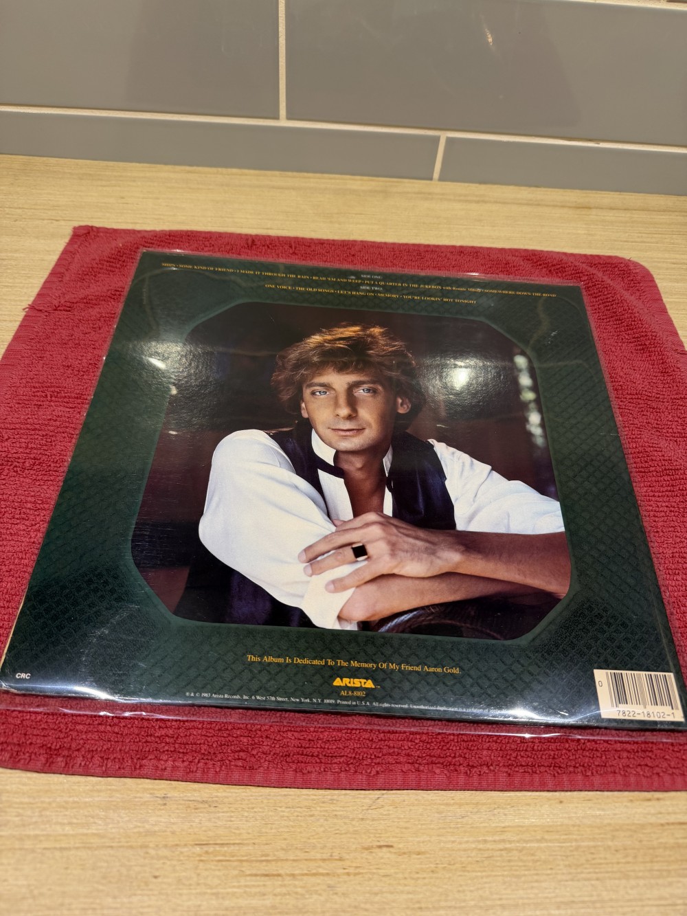 Barry Manilow Greatest Hits Vol 2 Vinyl