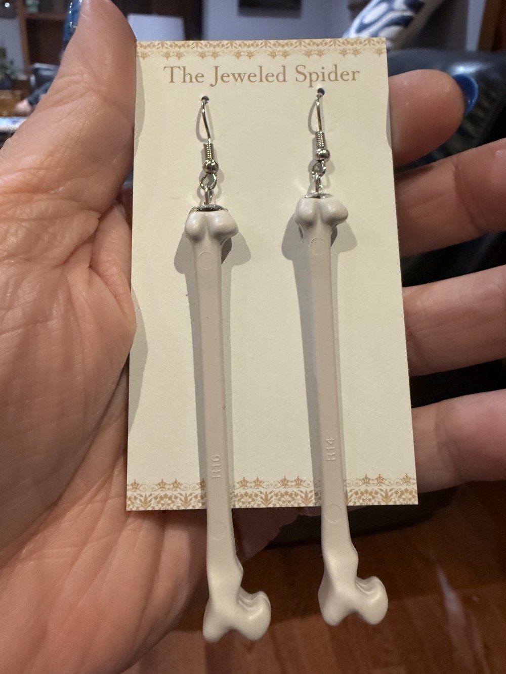 Earrings - Skeleton Bones