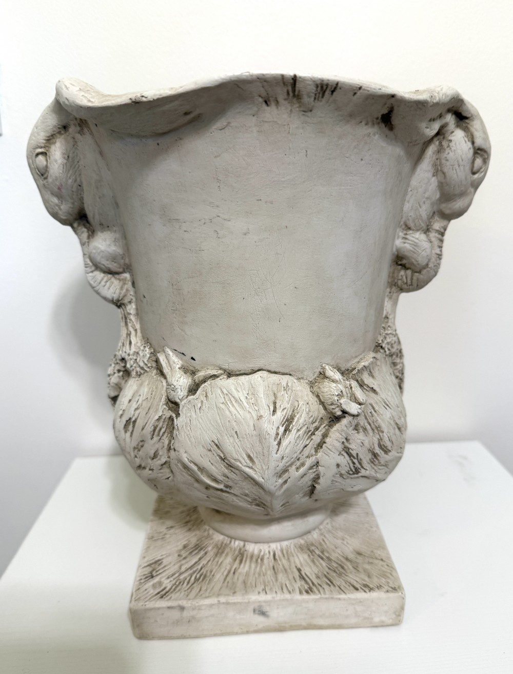 Hen Feathers Rabbit Planter