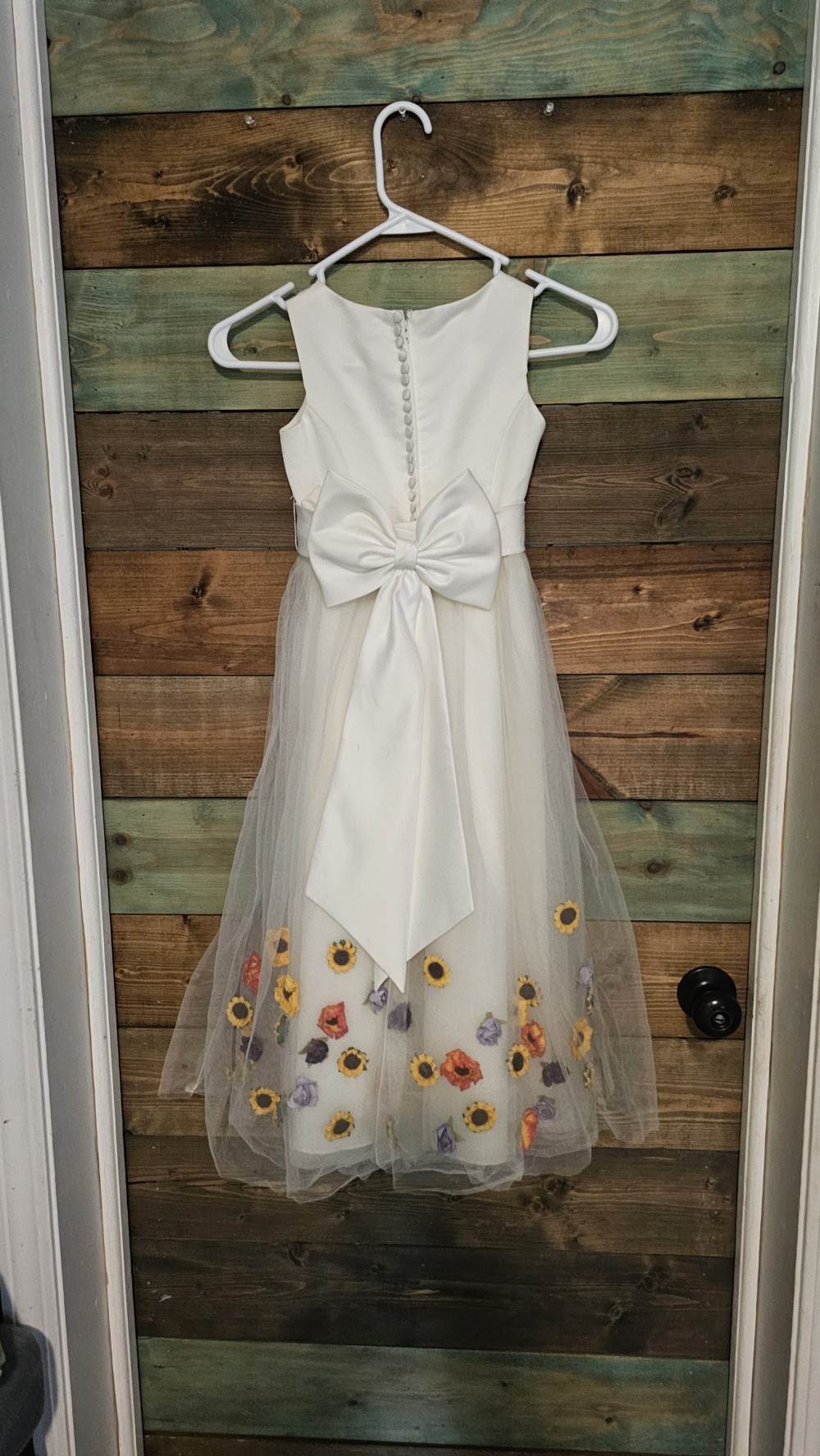 Flower girl dress size 5