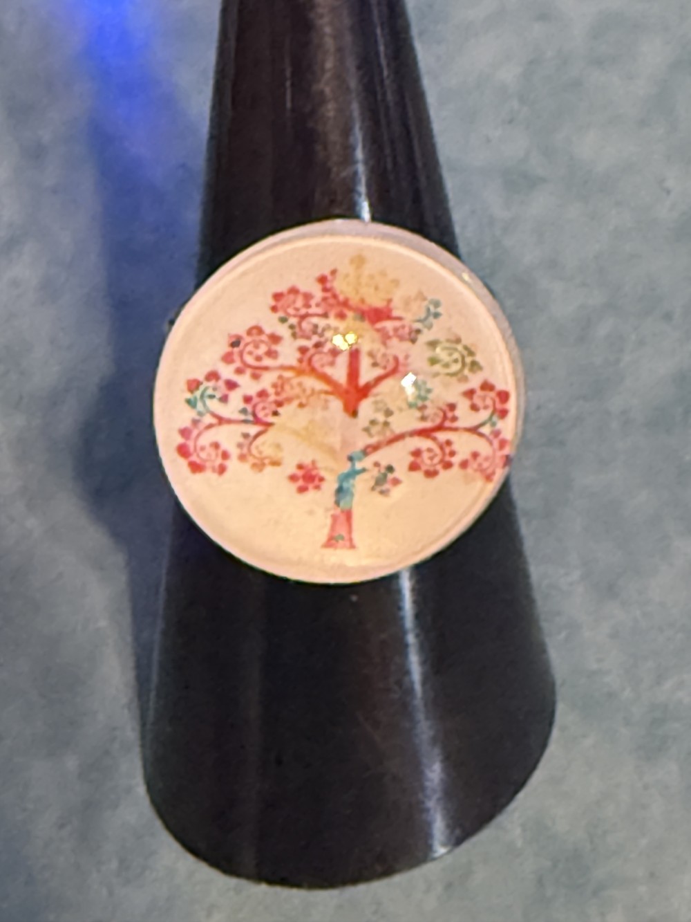Adjustable Ring - Tree of Life Mulricolored