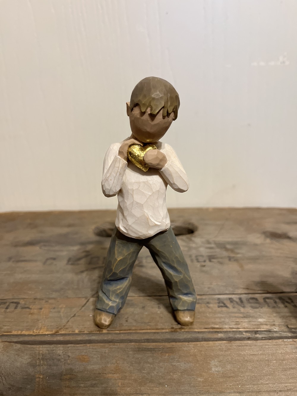 Willow Tree Heart of Gold boy statue