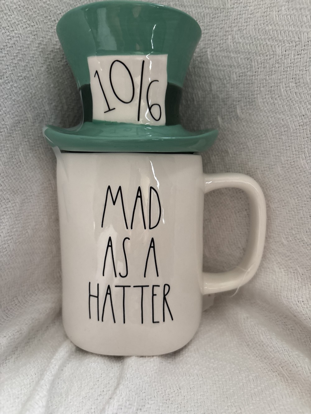 Rae Dunn “Mad as a Hatter” Mug