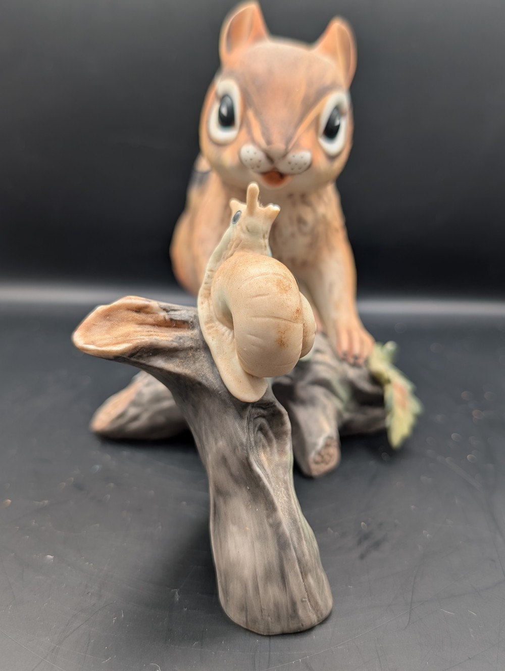 Homco as-is porcelain chipmunk figurine