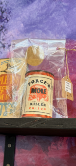 Force's Mole Killer Tin Can Vintage Poison Can