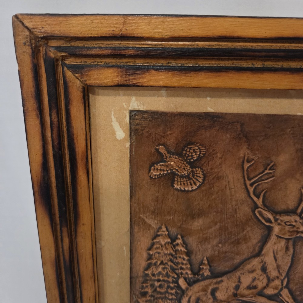 VTG Copper Relief Deer & Pheasant