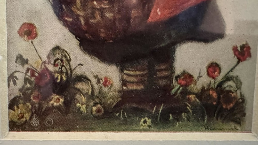 Hummel Harvest Children Gold Framed Print